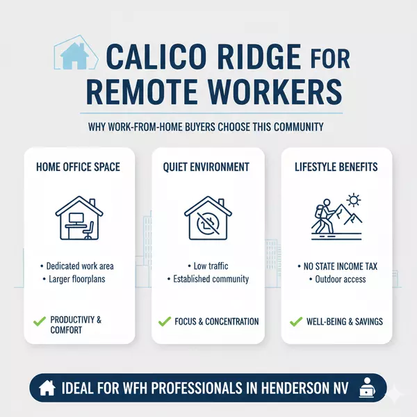 Calico Ridge for Remote Workers: Why Work-From-Home Buyers Choose This Community