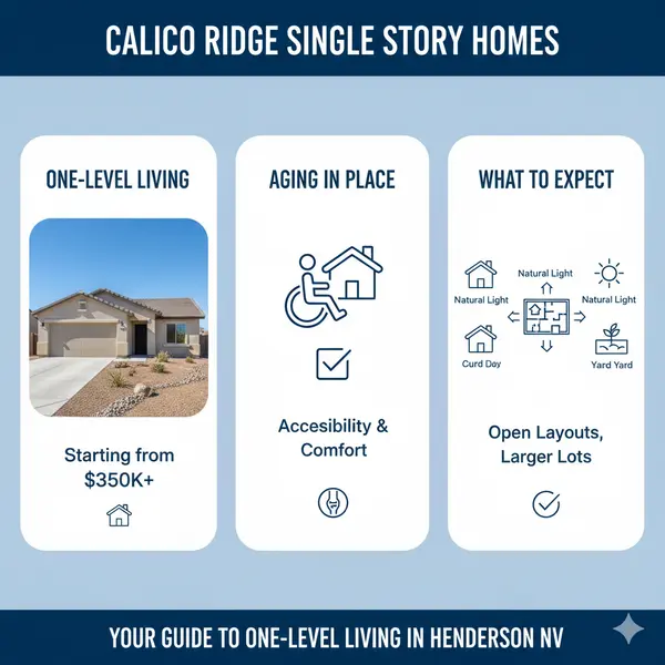 Calico Ridge Single Story Homes: Your Guide to One-Level Living,Ryan Rose