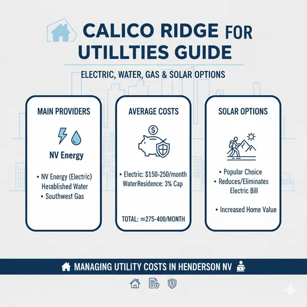 Calico Ridge Utilities Guide: Electric, Water, Gas, and Solar Options,Ryan Rose
