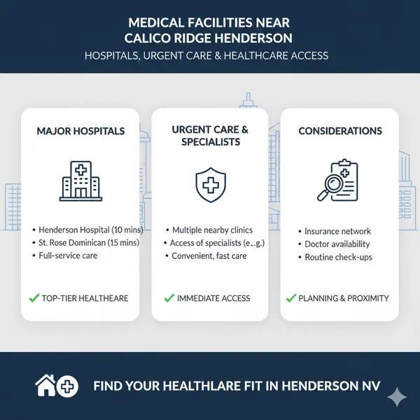 Medical Facilities Near Calico Ridge: Hospitals, Urgent Care, and Healthcare Access,Ryan Rose
