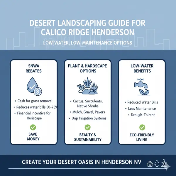 Desert Landscaping Guide for Calico Ridge Henderson: Low-Water, Low-Maintenance Options,Ryan Rose