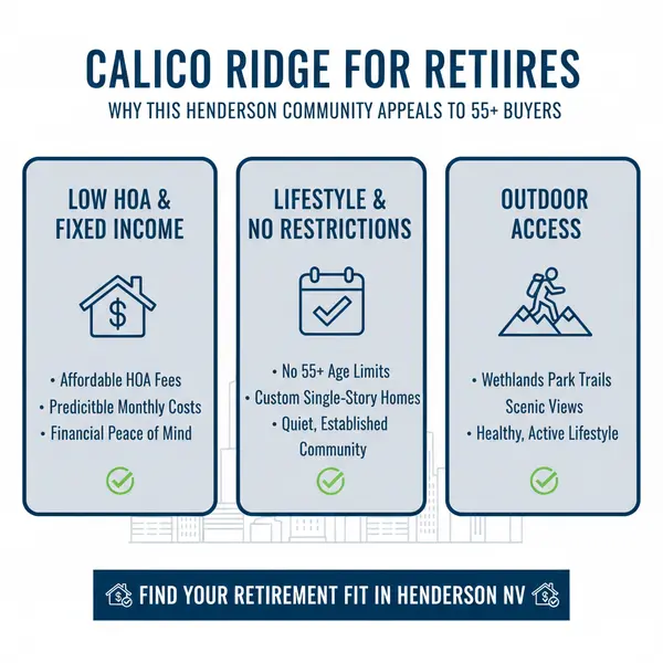 Calico Ridge for Retirees: Why This Henderson Community Appeals to 55+ Buyers,Ryan Rose