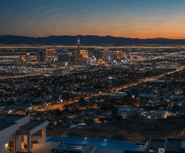 Strip Views from Southern Highlands Las Vegas | Ryan Rose,Ryan Rose