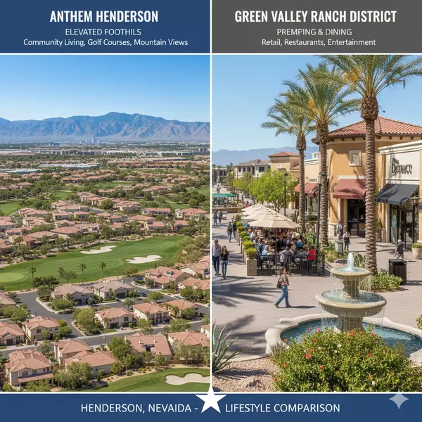 Anthem vs Green Valley Ranch Henderson: Which is Better in 2026?