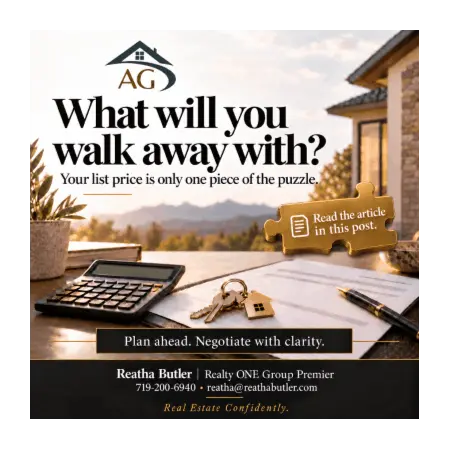 How Much Will I Walk Away with When I Sell My Home in Falcon, Colorado | Peyton, Colorado?,Reatha Butler