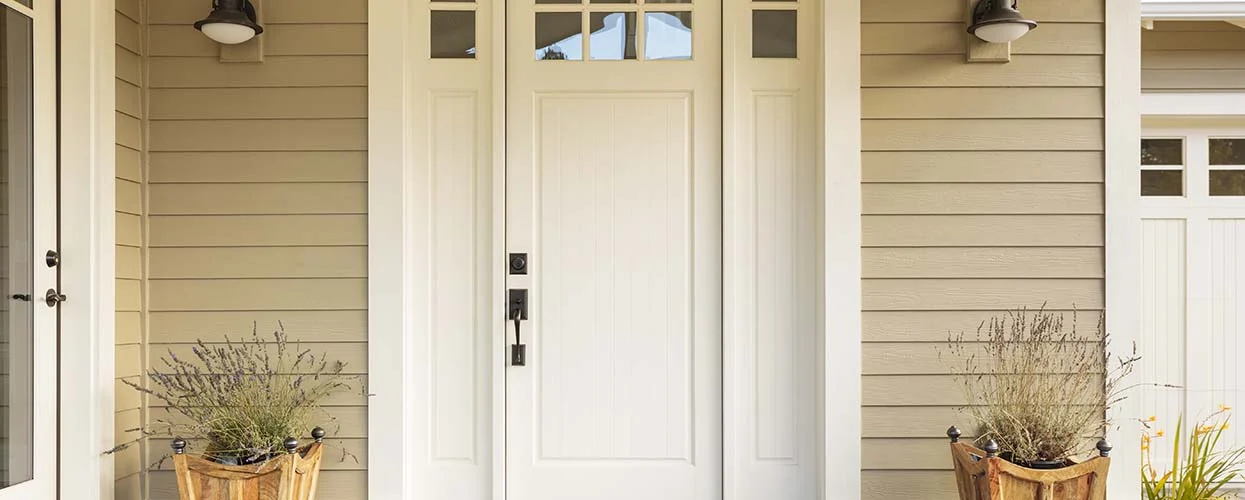 A house front door