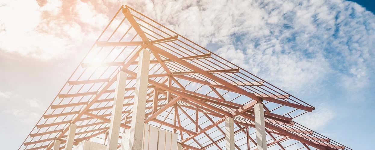 Construction of a new house
