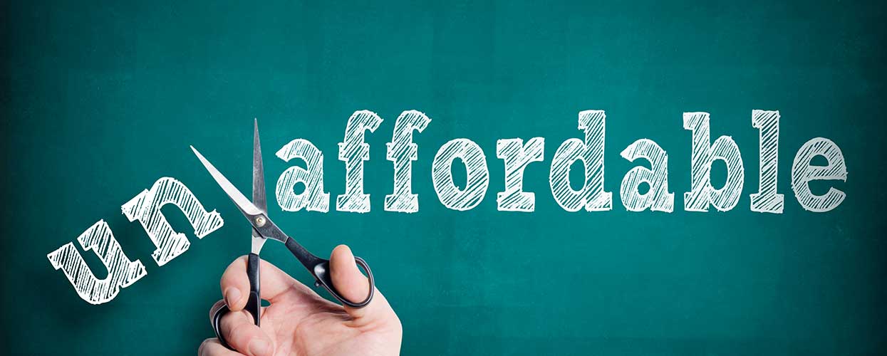 "Unaffordable" words