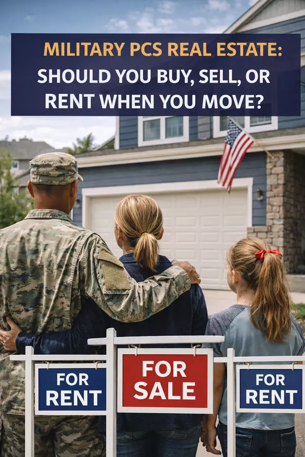 Military PCS Real Estate: Should You Buy, Sell, or Rent When You Move?,Weldon Hobbs