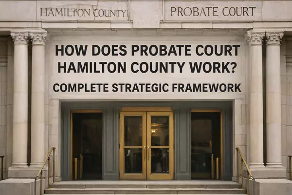 How Does Probate Court Hamilton County Work? Complete Strategic Framework,Weldon Hobbs