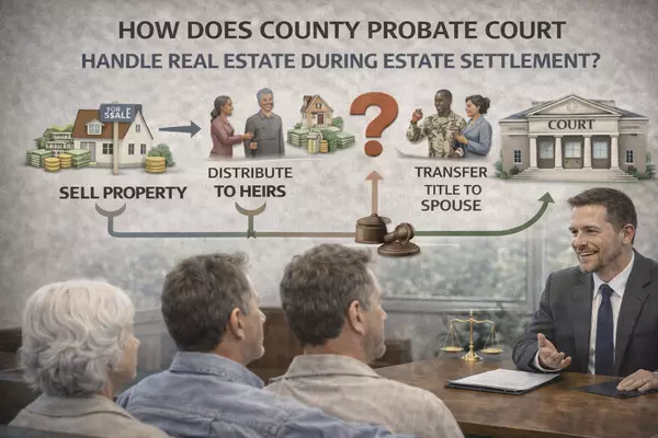 How Does County Probate Court Handle Real Estate During Estate Settlement?,Weldon Hobbs