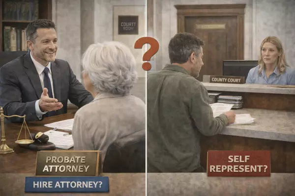 Should You Hire a Probate Attorney or Navigate County Court Yourself?,Weldon Hobbs