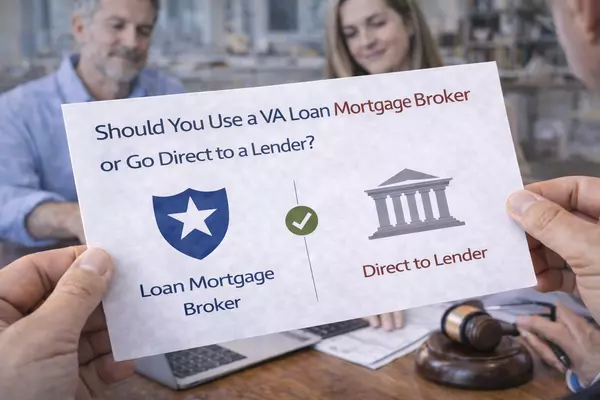 Should You Use a VA Loan Mortgage Broker or Go Direct to a Lender?,Weldon Hobbs