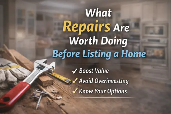 What Repairs Are Worth Doing Before Listing a Home