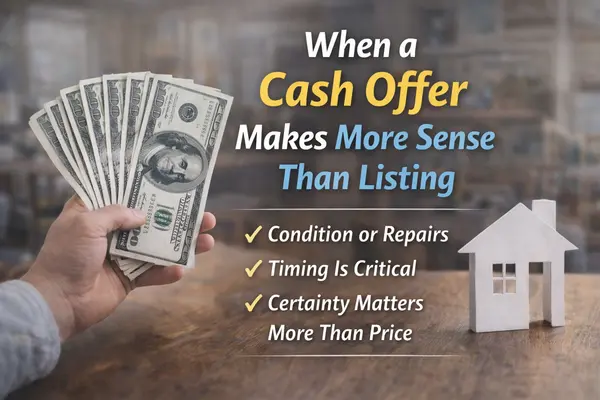 feature image of When a Cash Offer Makes More Sense Than Listing