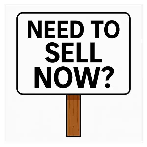 Need to sell your house fast in NJ sign