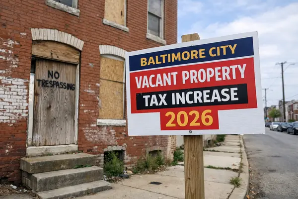 Baltimore City Vacant Property Tax Increase 2026,Danielle Odagbodo