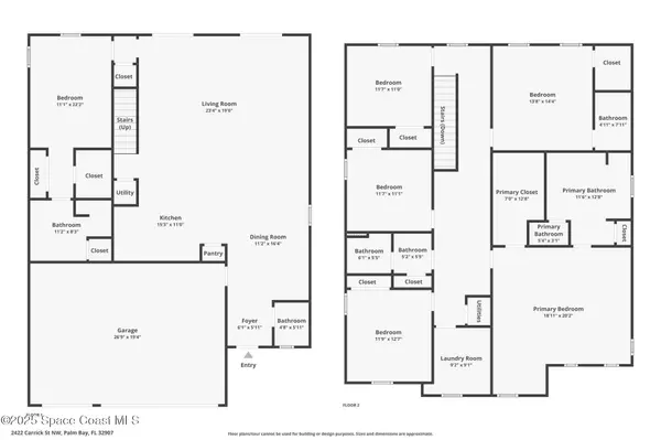 2422 Carrick ST NW, Palm Bay, FL 32907