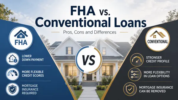 FHA vs. Conventional Loans: Pros, Cons and Key Differences