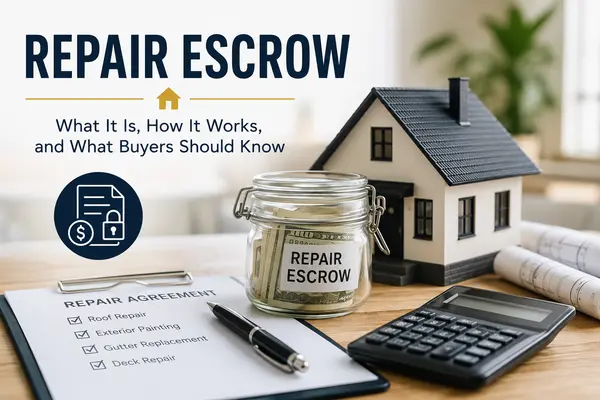 What Is a Repair Escrow? A Homebuyer’s Guide to Closing Before Repairs Are Finished