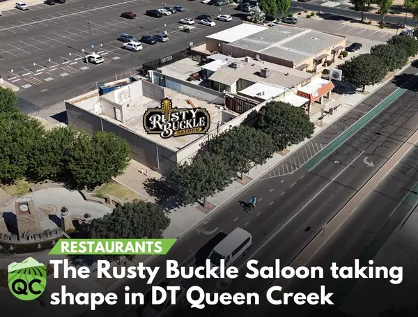 The Rusty Buckle Saloon taking shape in DT Queen Creek