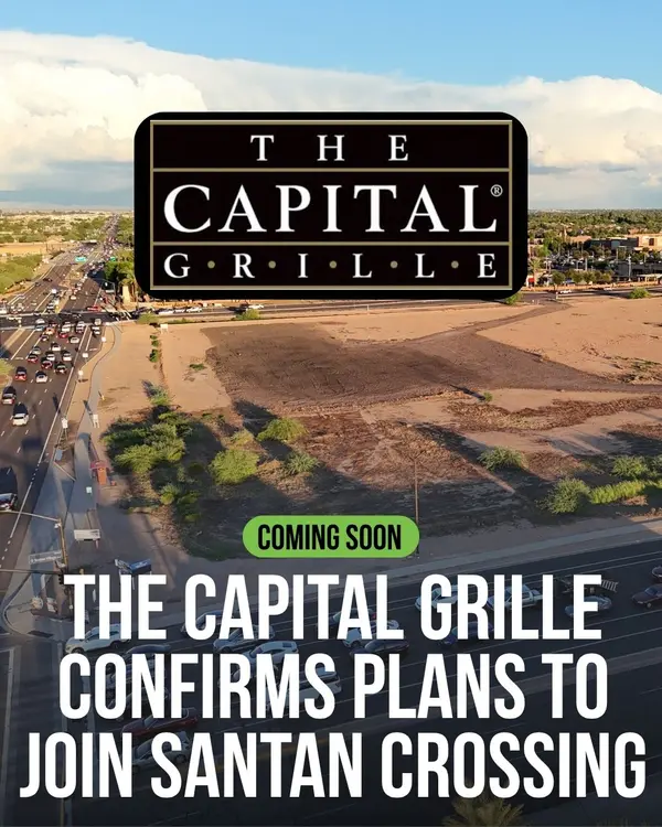 feature image of The Capital Grille Confirms Plans to Join SanTan Crossing in Gilbert