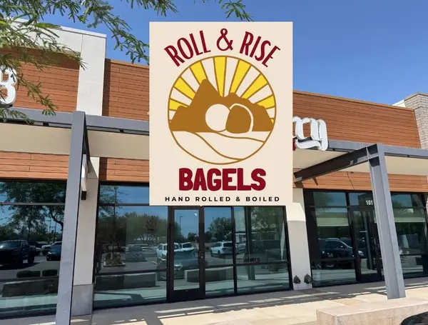 feature image of Roll & Rise Bagels Opening First Gilbert Storefront