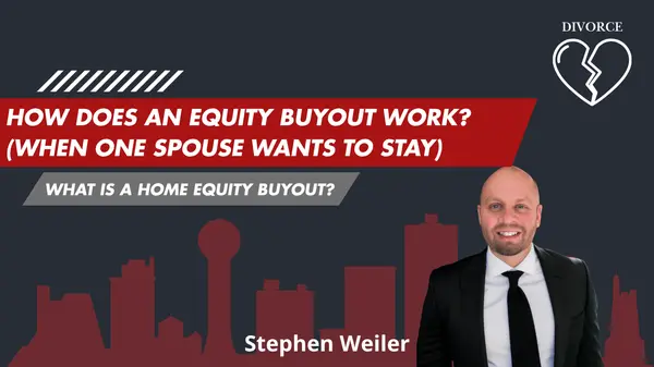 feature image of How Does an Equity Buyout Work? (When One Spouse Wants to Stay)