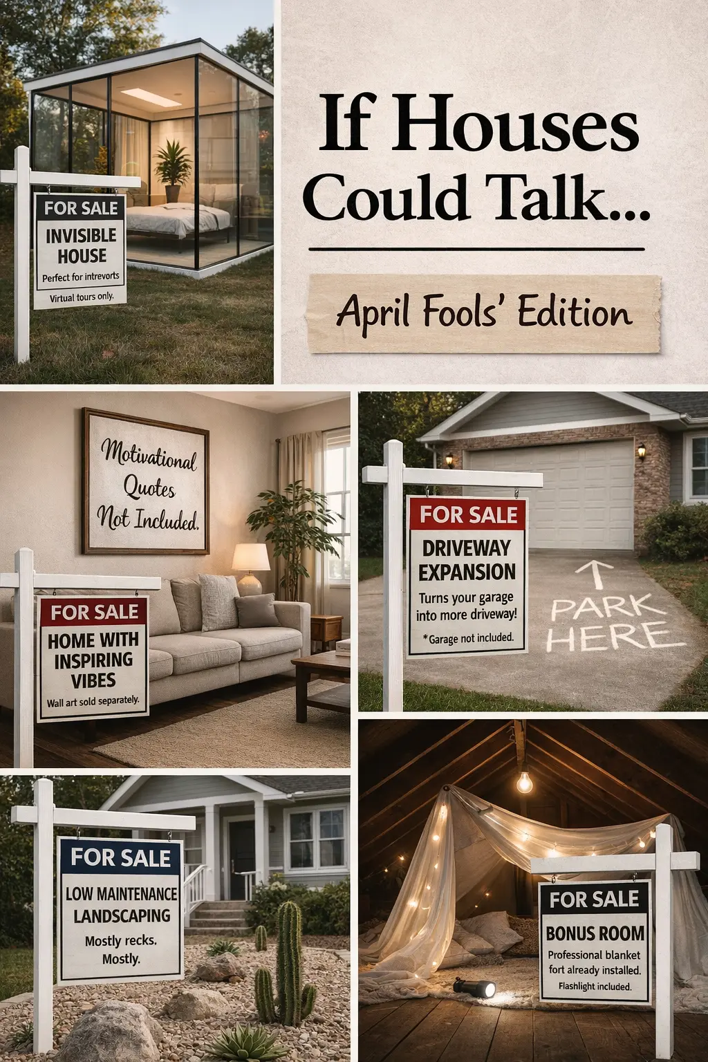 If Houses Could Talk… April Fools’ Edition