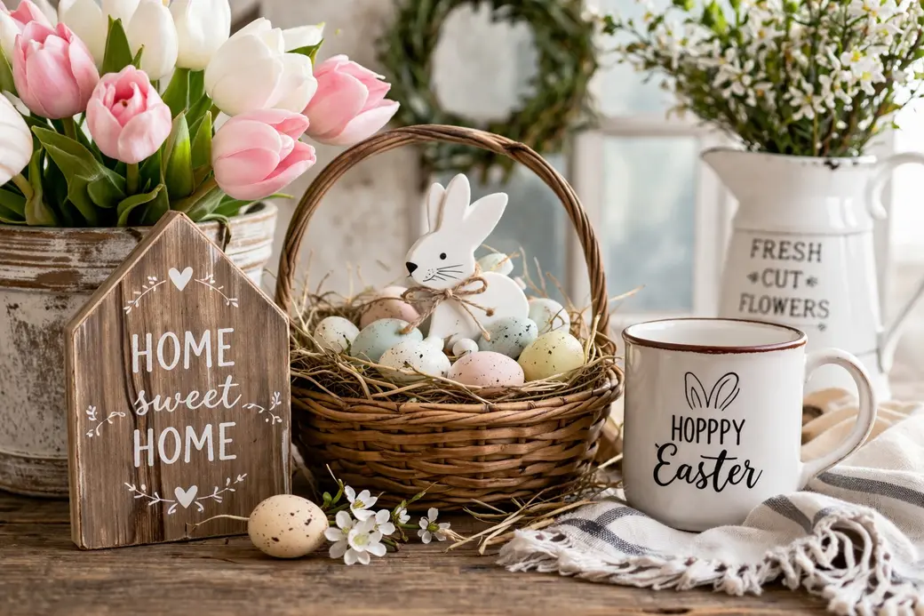 Hoppy Easter & Home Sweet Home: A Fresh Spring Blog 