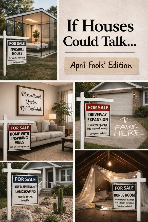 If Houses Could Talk… April Fools’ Edition