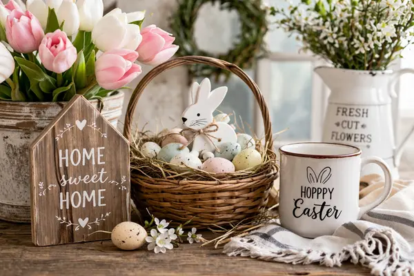 Hoppy Easter & Home Sweet Home: A Fresh Spring Blog 