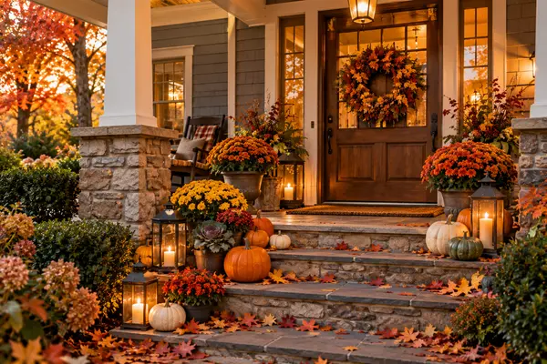 Fall Curb Appeal: Because Your Porch Deserves More Than One Lonely Pumpkin 
