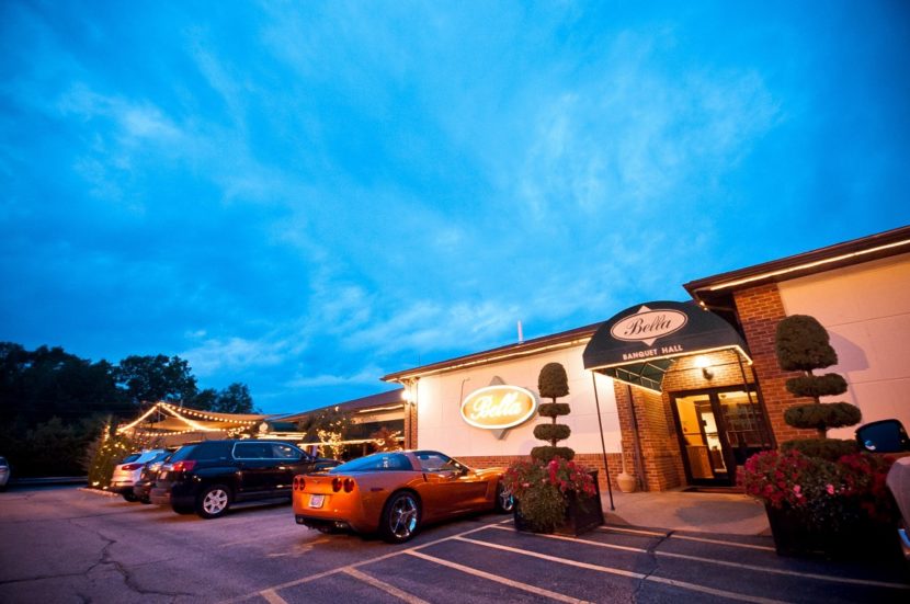 Exterior of Bella Restaurant in Burrillville RI, a cozy local spot known for Italian cuisine and small-town charm