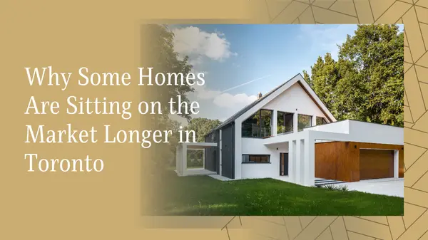 Why Some Homes Are Sitting Longer On The Market