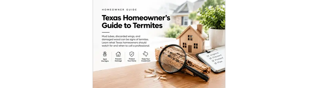 Texas Homeowner's Guide to Termites