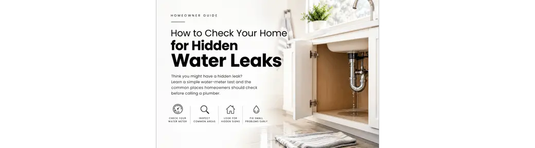 How to Check Your Home for Hidden Water Leaks