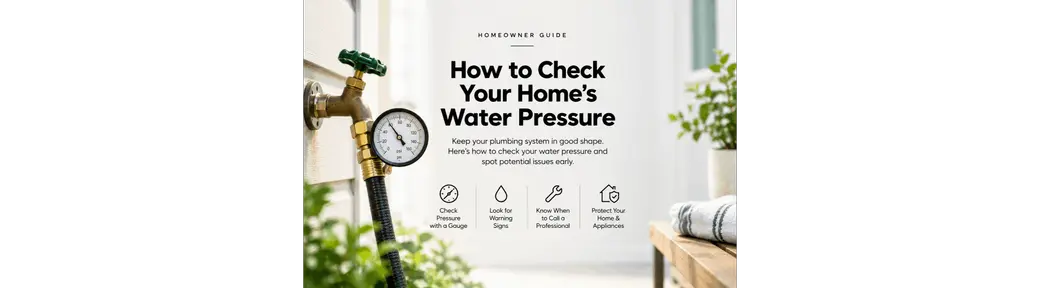 How to Check Your Home's Water Pressure