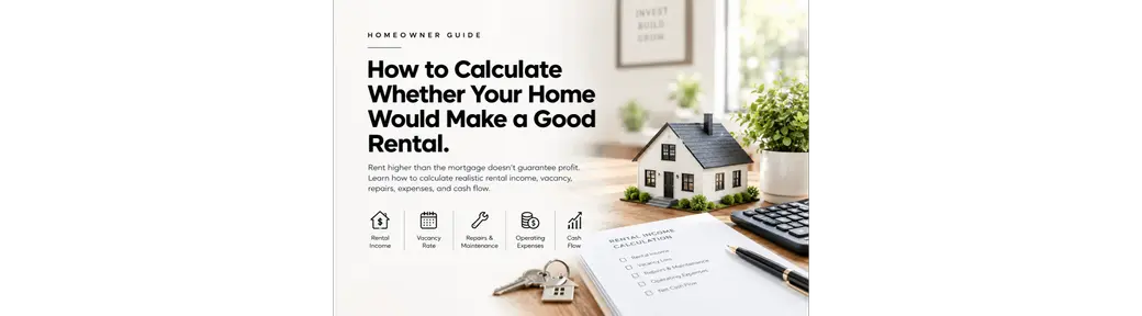 How to Calculate Whether Your Home Would Make a Good Rental 