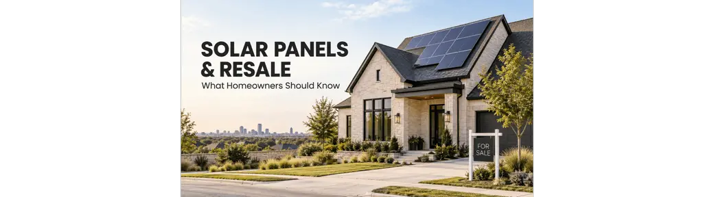 Solar Panels & Resale: What Homeowners Should Know