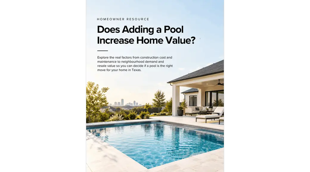 Does Adding a Pool Increase Home Value?