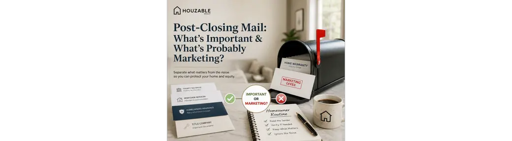 Post-Closing Mail: What's Important & What's Probably Marketing?