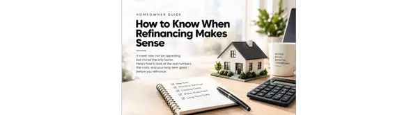 How to Know When Refinancing Makes Sense,Candace Carew