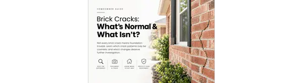 Brick Cracks: What's Normal & What Isn't?