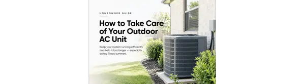 How to Take Care of Your Outdoor AC Unit 