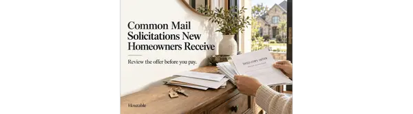 Common Mail Solicitations New Homeowners Receive