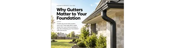 Why Gutters Matter to Your Foundation,Candace Carew
