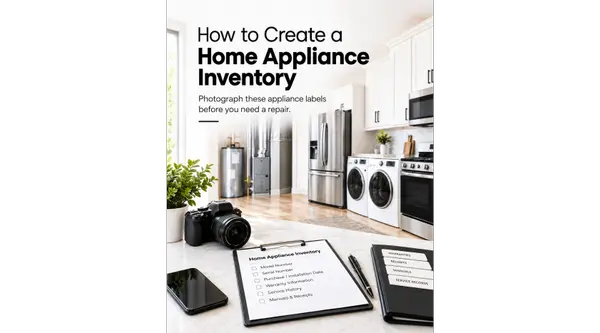 How to Create a Home Appliance Inventory