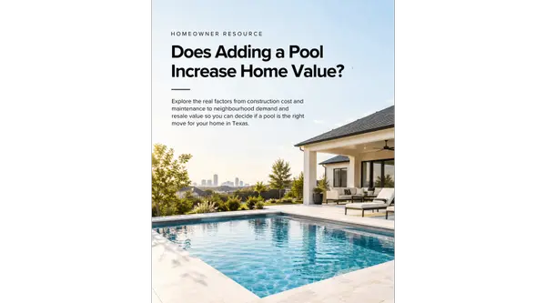 Does Adding a Pool Increase Home Value?