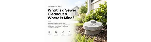 What Is a Sewer Cleanout & Where Is Mine?